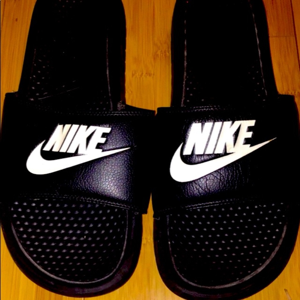 [Size 11] Nike Benassi JDI Sandal Slides (343880-090)